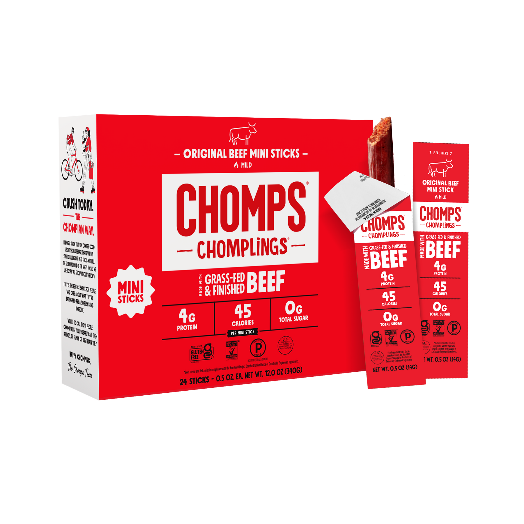 Original Beef Chomplings - Ready Bite Boost