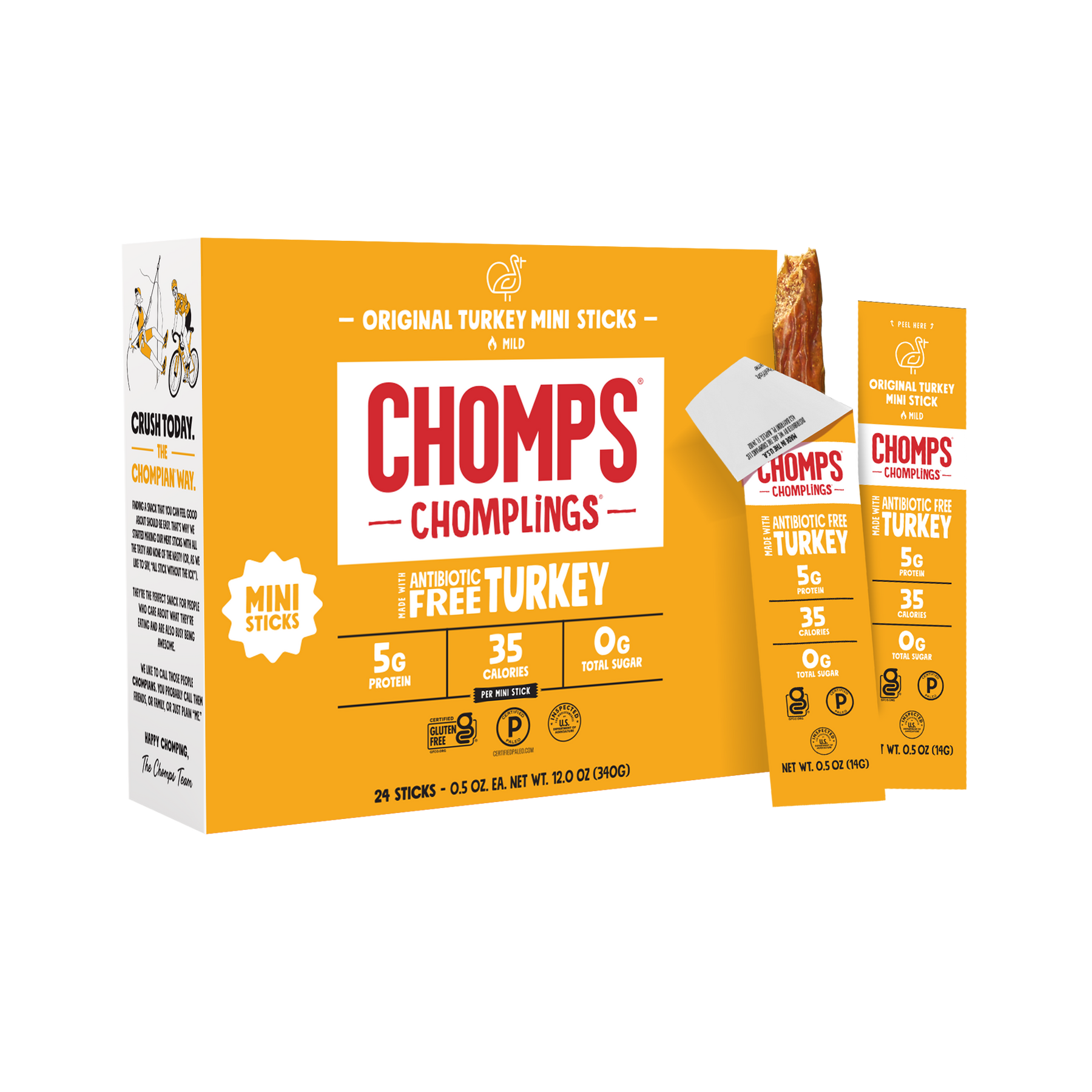 Original Turkey Chomplings - Active Turkey