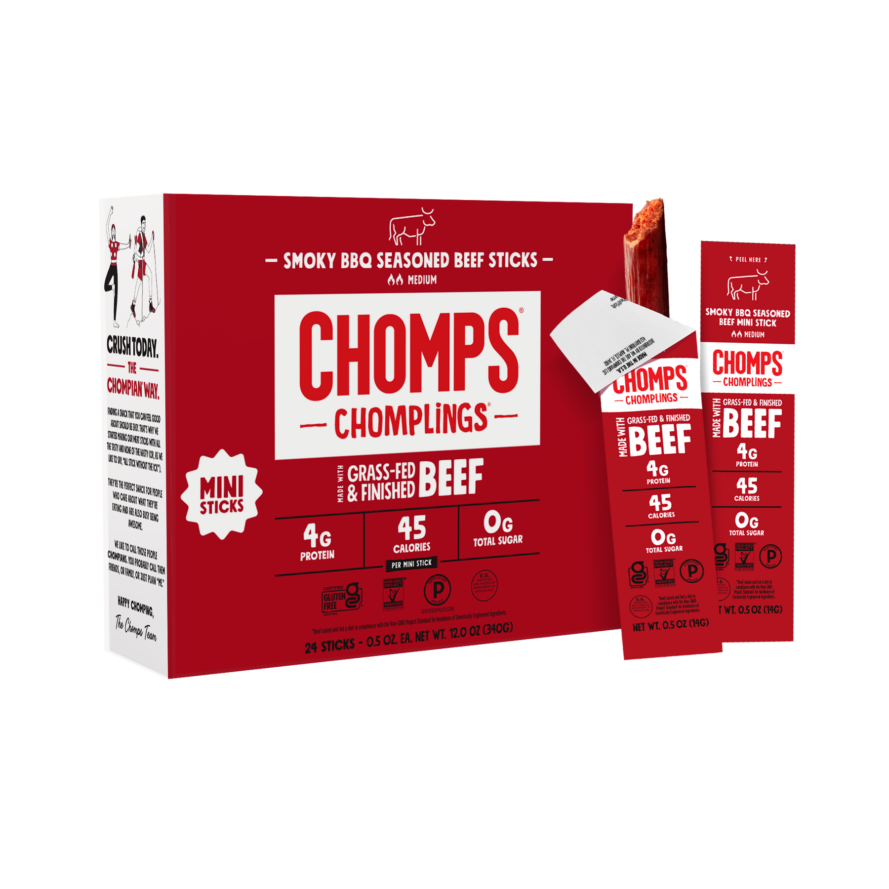 Smoky BBQ Beef Chomplings - Premium Beef
